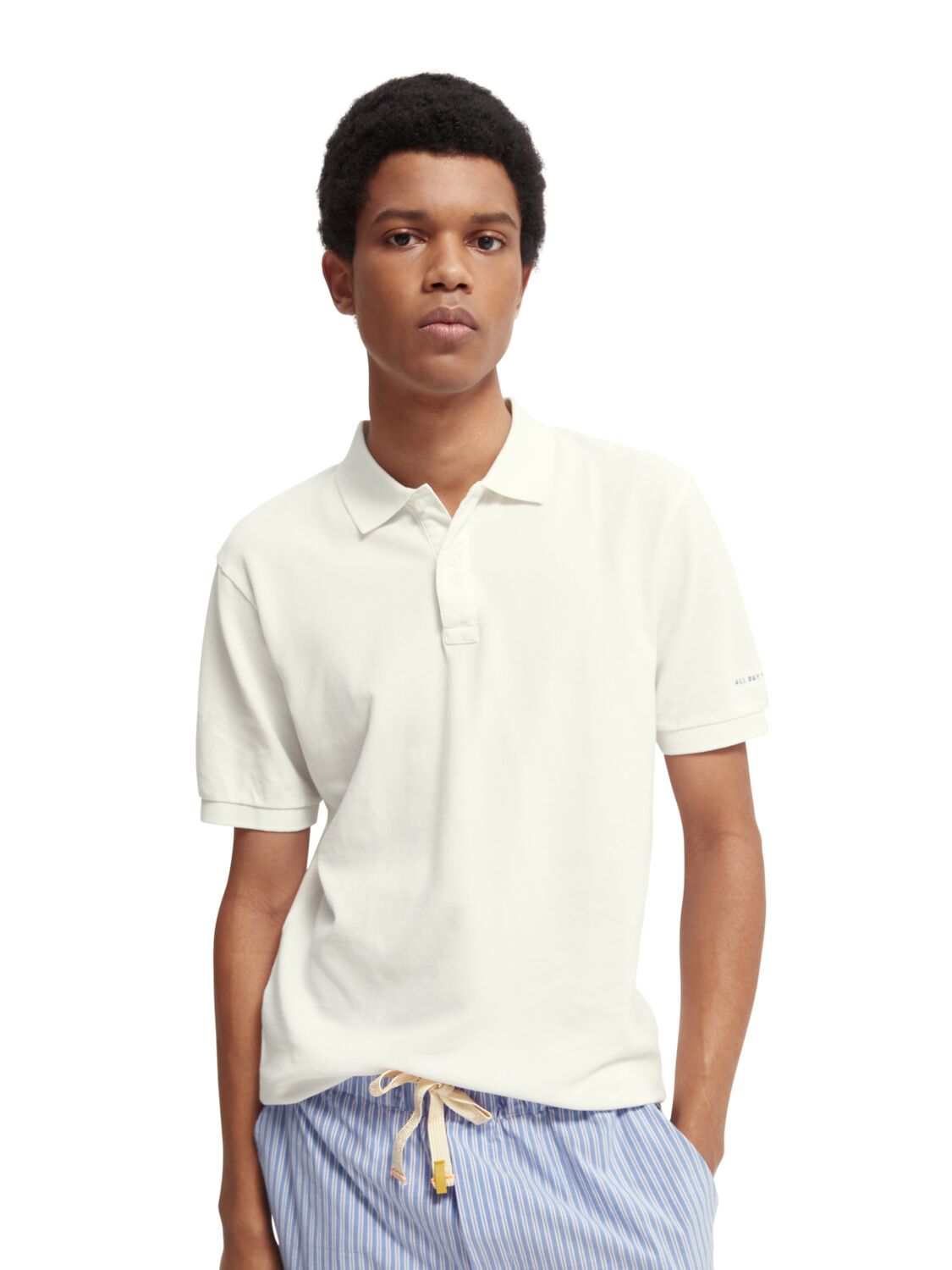 

Футболка мужская Scotch & Soda 168396/0102 белая M, 168396/0102