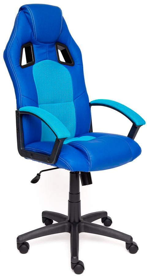 фото Игровое кресло tetchair driver 10583 (blue/cyan)