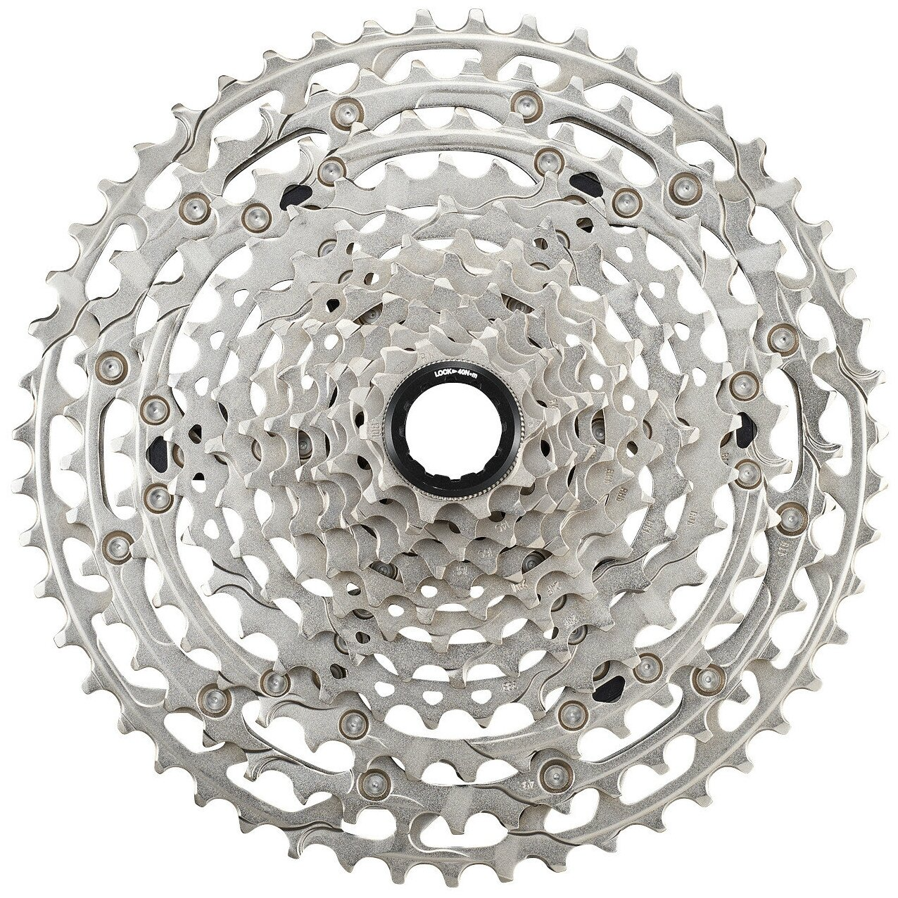 

Кассета Shimano Deore CS-M6100 (12ск, 10-51Т), Серебристый