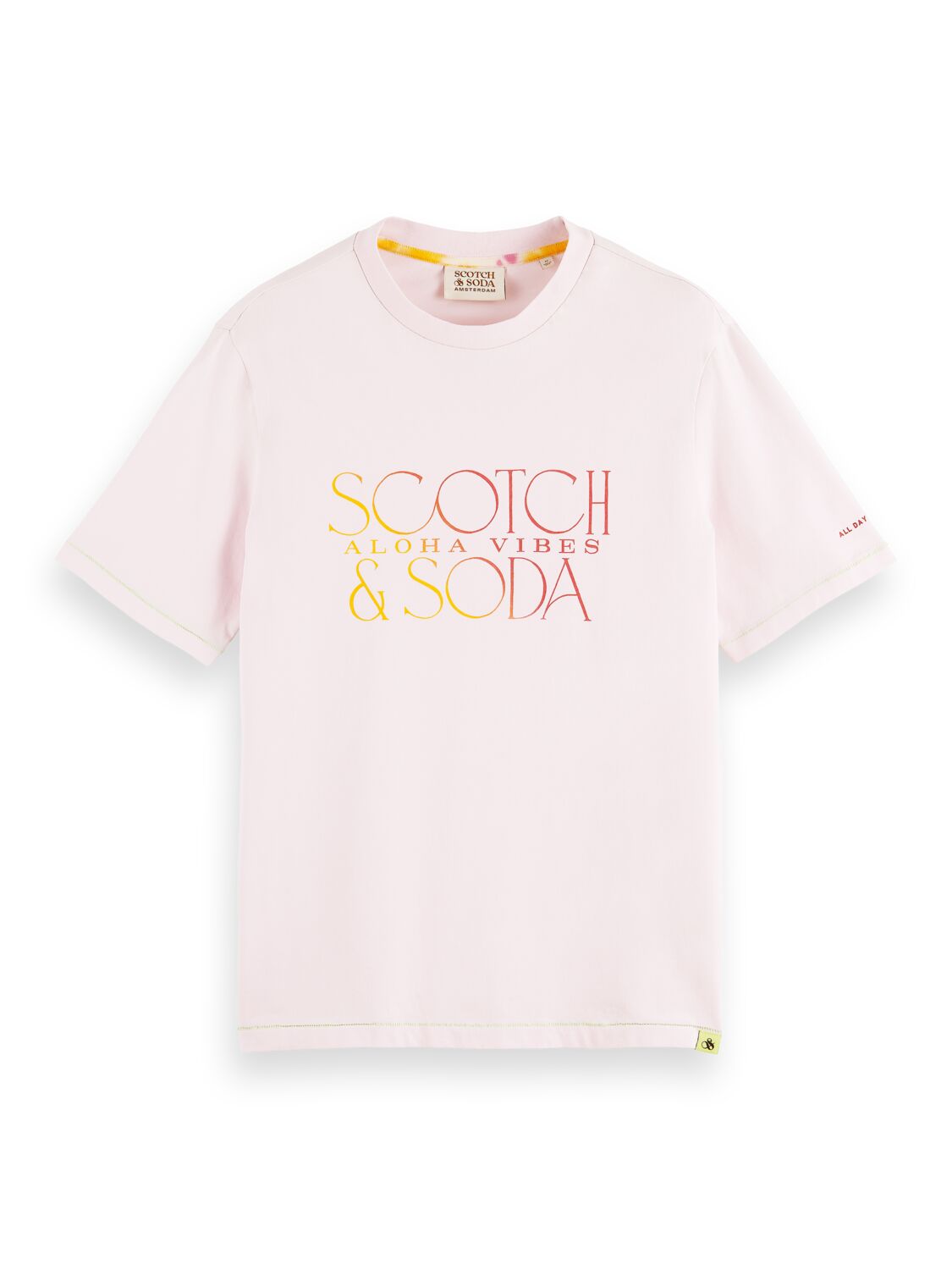 

Футболка мужская Scotch & Soda 166062/4785 розовая M, 166062/4785