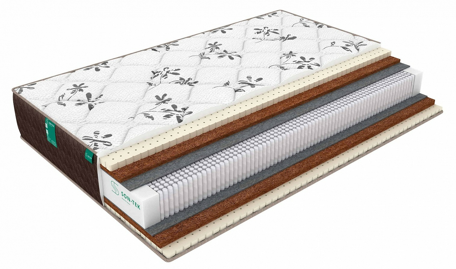 

Матрас Sleeptek Lux Latex Cocos Mix 155x220, Lux Latex Cocos Mix
