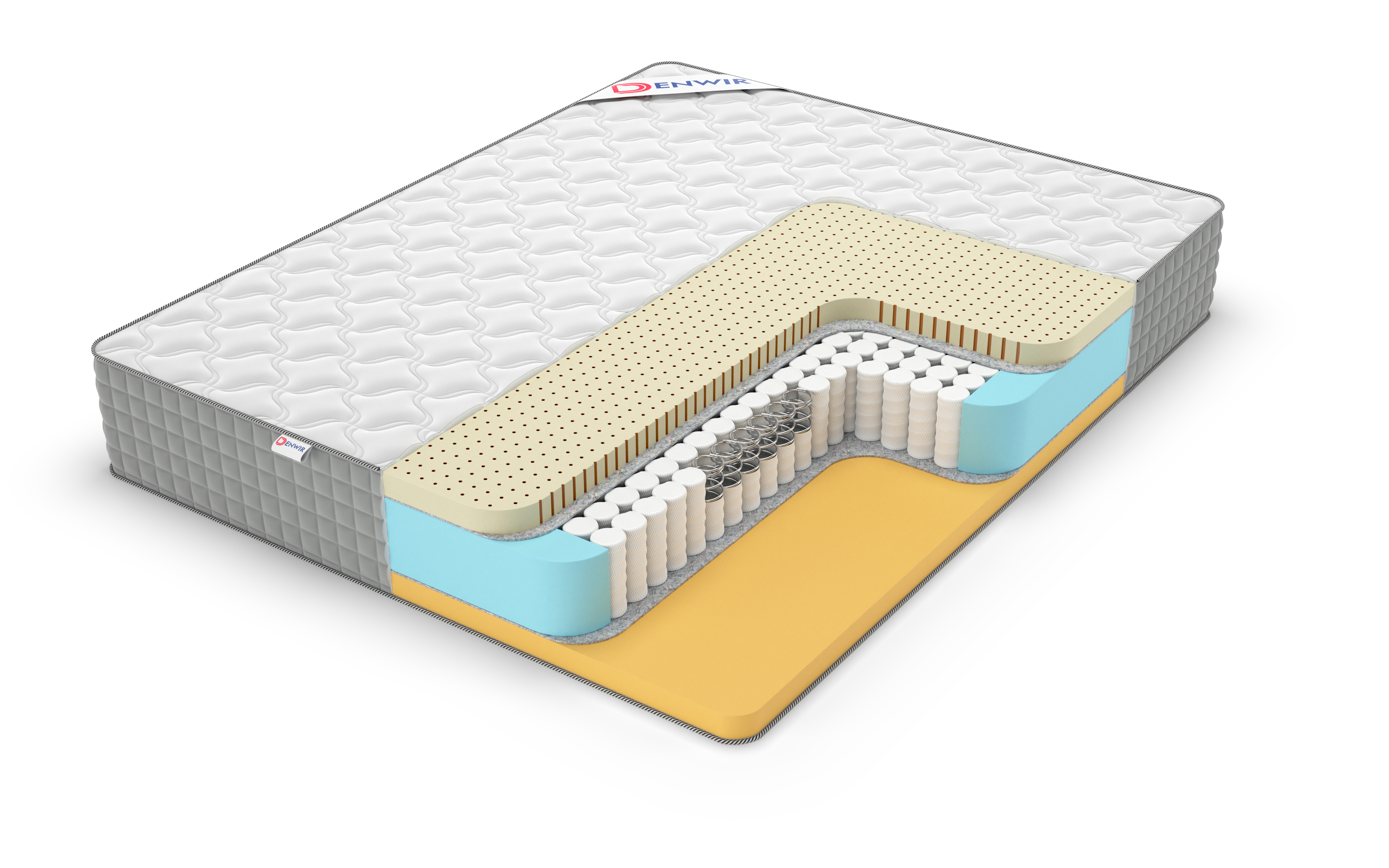 

Матрас пружинный Denwir EXTRA MEMO SOFT TFK 150х186, 27 см, Белый, EXTRA MEMO SOFT TFK