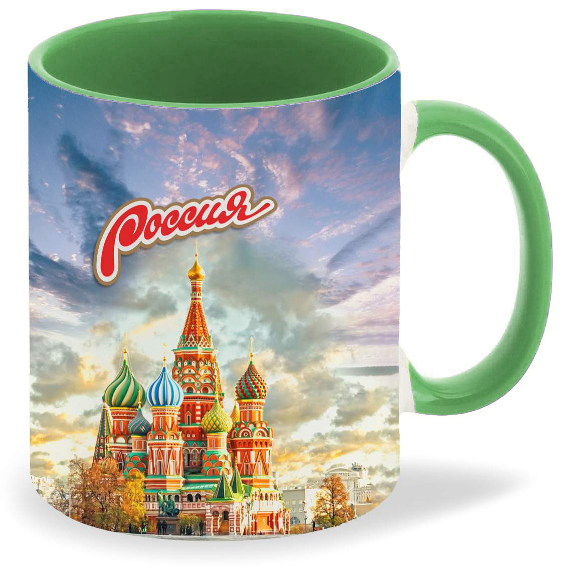

Кружка CoolPodarok Россия щедрая душа