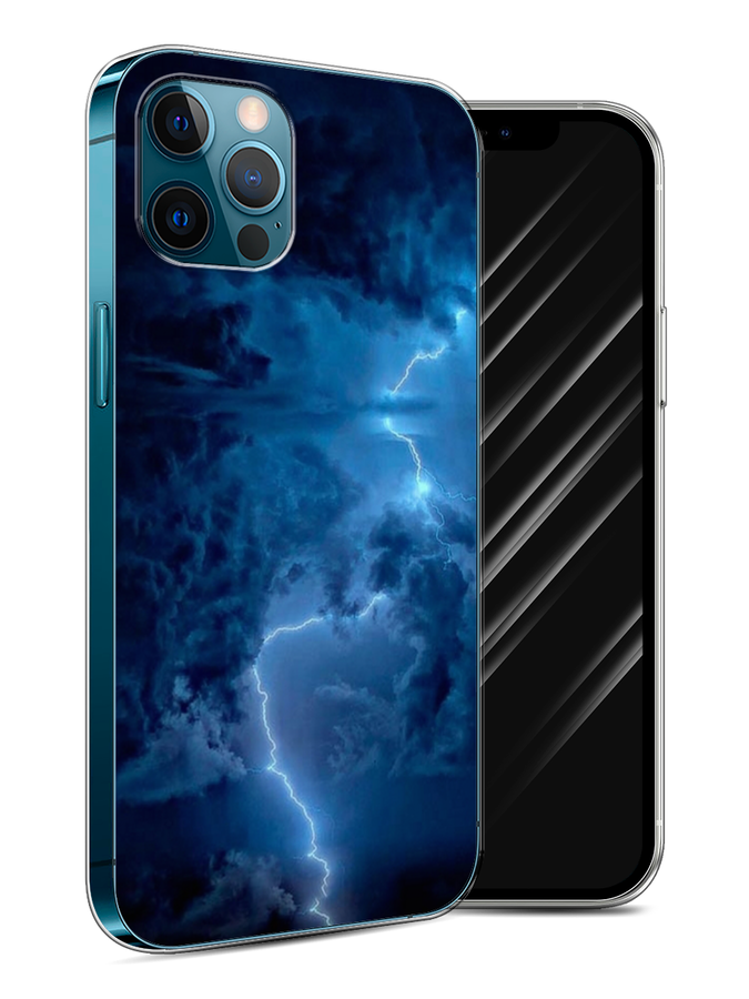 

Чехол Awog на Apple iPhone 12 / Айфон 12 "Молния", Разноцветный, 12550-4