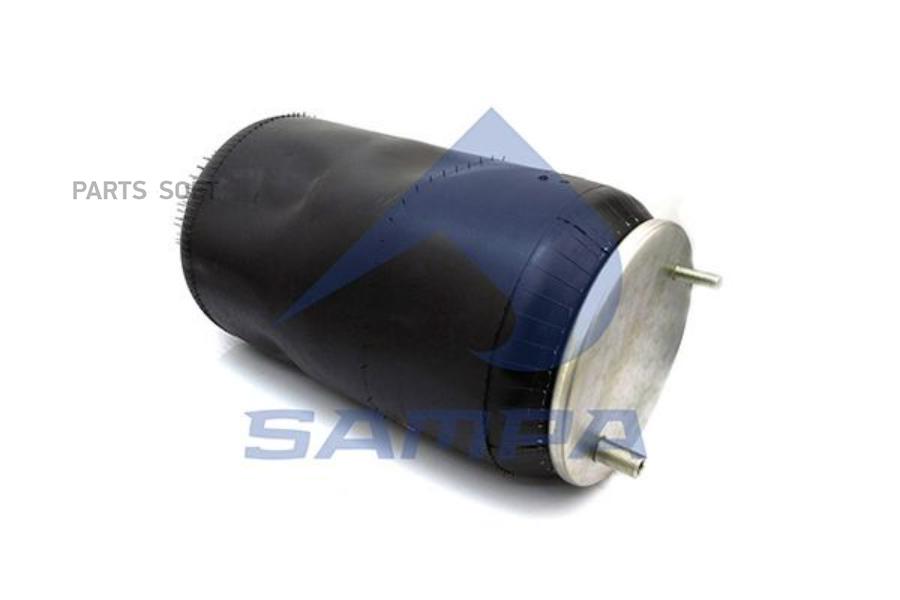 

SASP 554159_пневмоподушка без стакана! 1шп. M12. 1шп-штуц. M12x20 H: 1отв.M12. d116 Frueha
