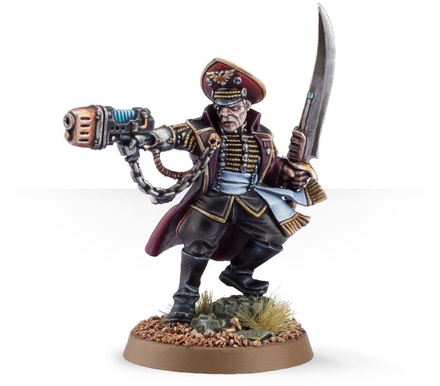 Миниатюра для игры Games Workshop Warhammer 40000 Officio Prefectus Commissar, 47-20