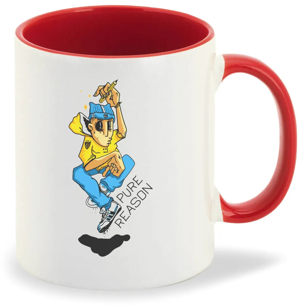 

Кружка CoolPodarok Прикол Pure Reason