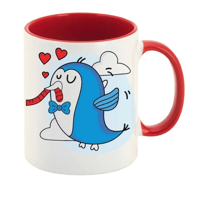 

Кружка CoolPodarok Птичка М есть пара