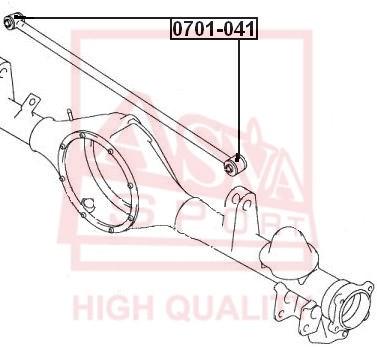 

Сайлентблок ASVA 0701041