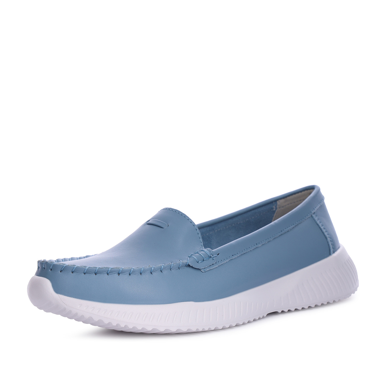 

Мокасины женские Marisetta 40-41WA-010V голубые 39 RU, Голубой, 40-41WA-010V