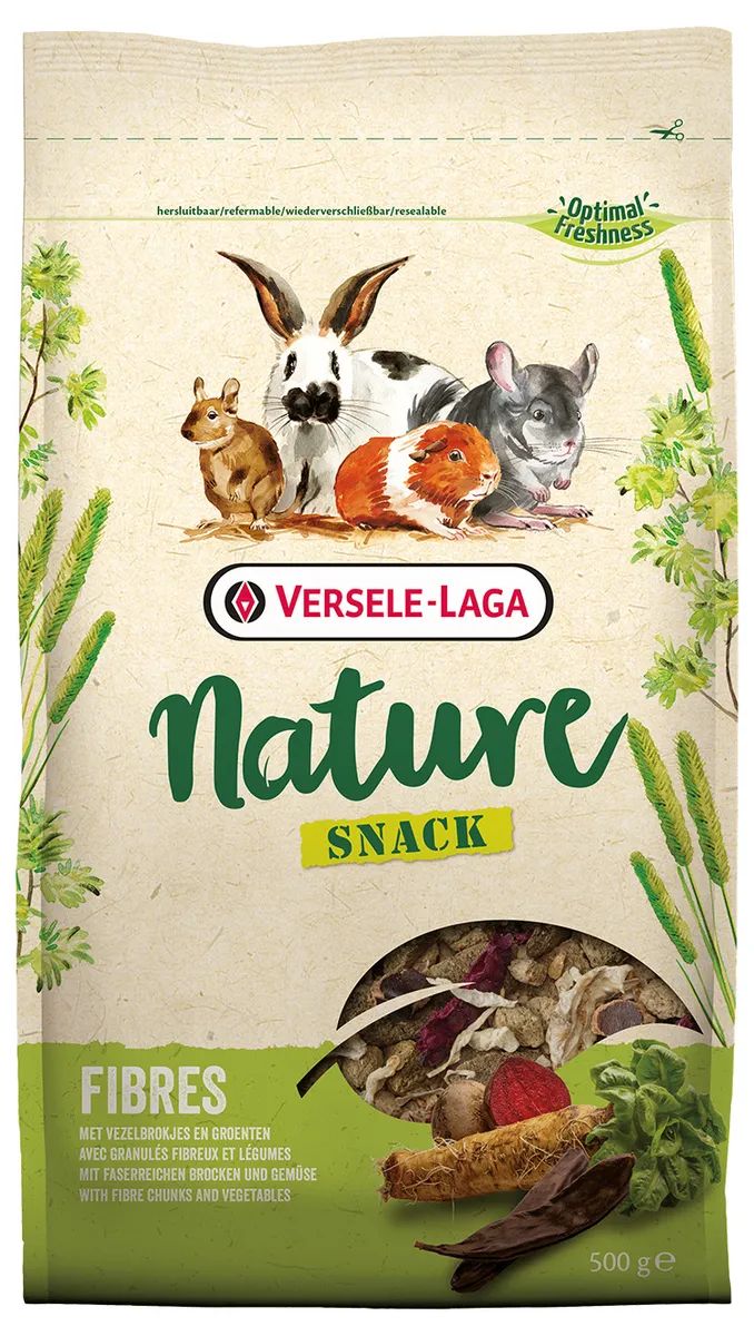 

Лакомство для грызунов VERSELE-LAGA Nature Snack Fibre с клетчаткой, 500 г