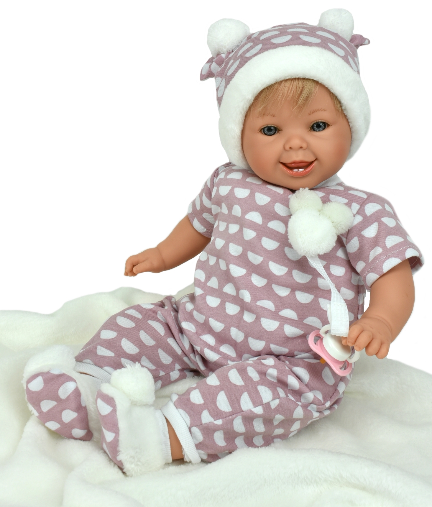 

Кукла Pillines Baby , в розовом, с одеялом (в коробке)