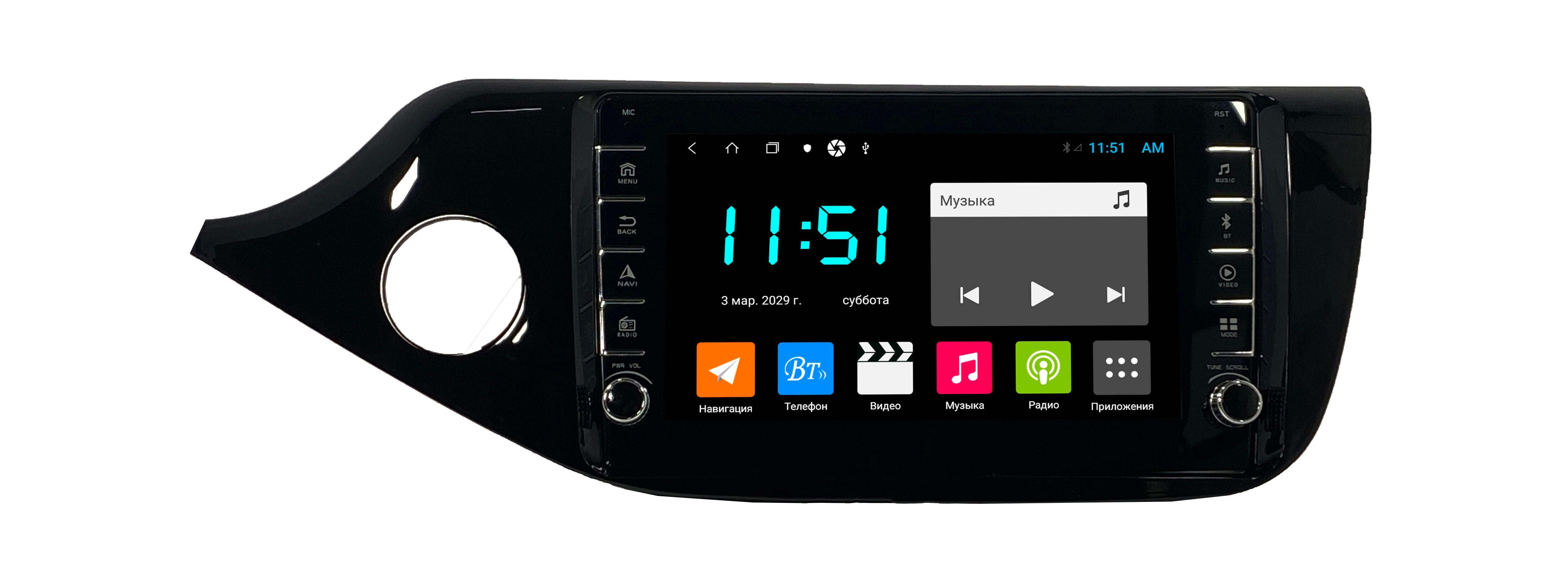 Автомагнитола ANDROID KIA Ceed 2012-2017 464GB Android 12 2747400₽