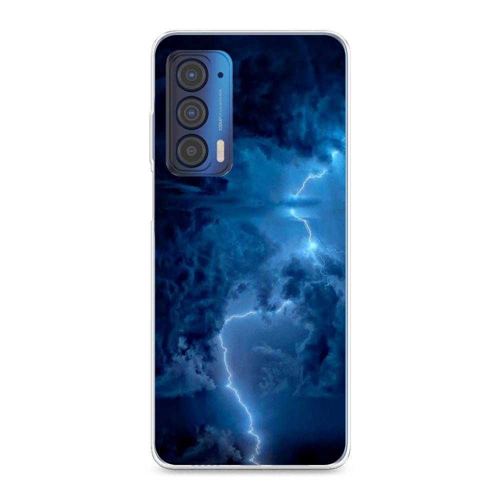 

Чехол Awog на Motorola Edge (2021) "Молния", Разноцветный, 242950-4
