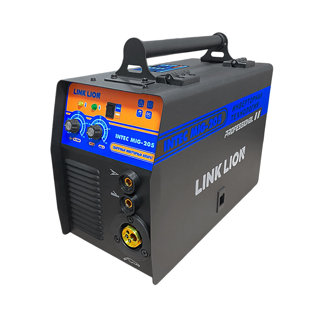 Сварочный аппарат инверторный LINK LION INTEC MIG-205 (евро разъем) полуавтомат сварочный инверторный зубр пс 200