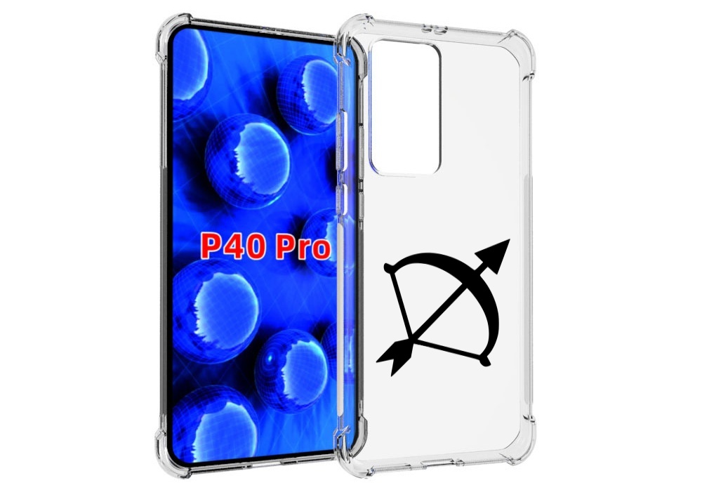 Чехол MyPads знак-зодиака-стрелец-7 для Huawei P40 Pro противоударный