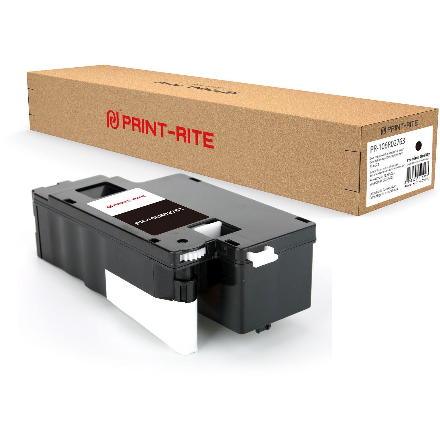 

Картридж для лазерного принтера Print-Rite 1809872 Black, совместимый, Черный