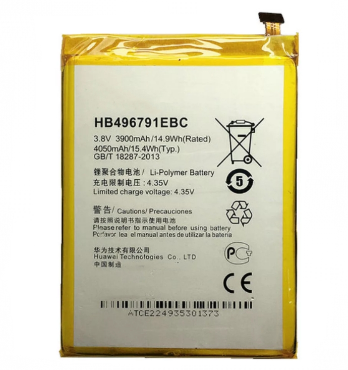 фото Аккумуляторная батарея mypads hb496791ebc 3900 mah для телефона huawei ascend mate2 4g