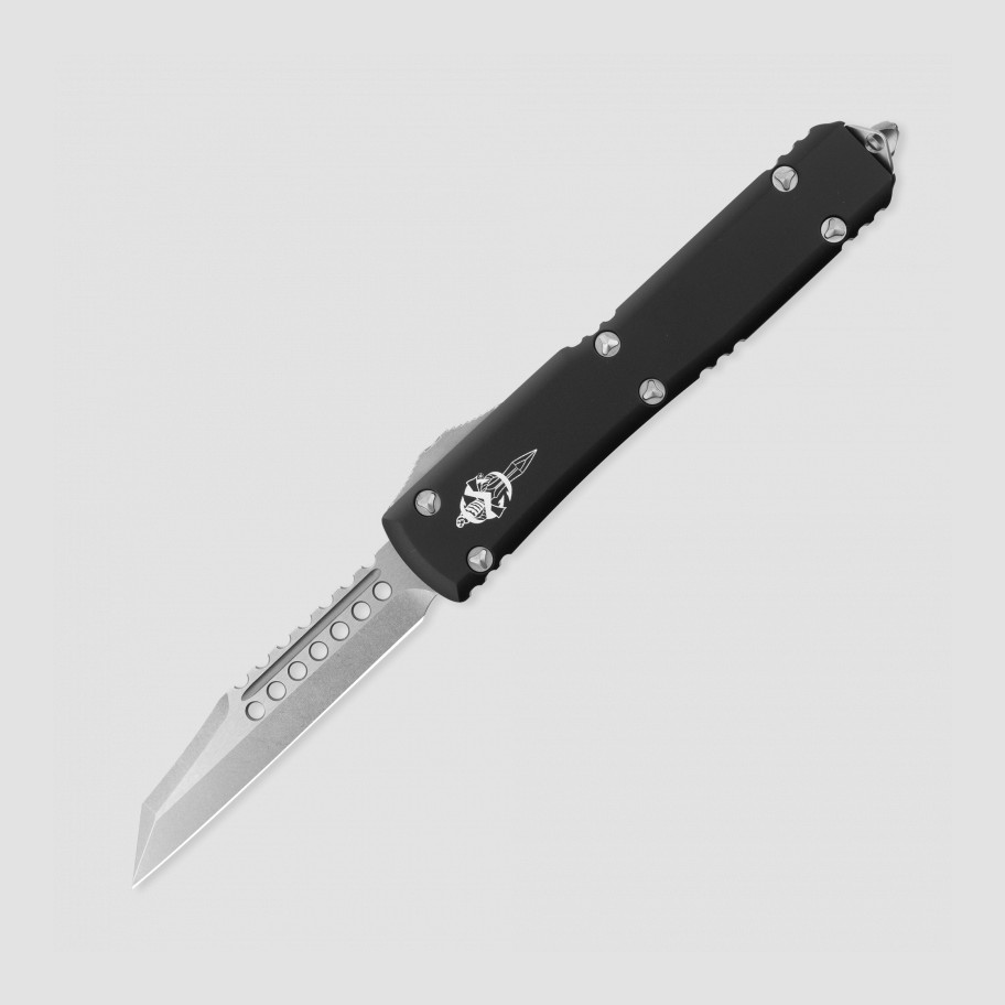 Туристический нож MICROTECH Ultratech Warhound 8,7 см черный