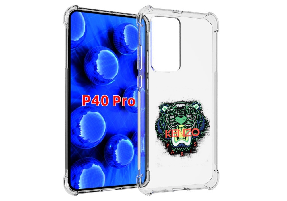 

Чехол MyPads кинзо для Huawei P40 Pro противоударный, Прозрачный, Tocco