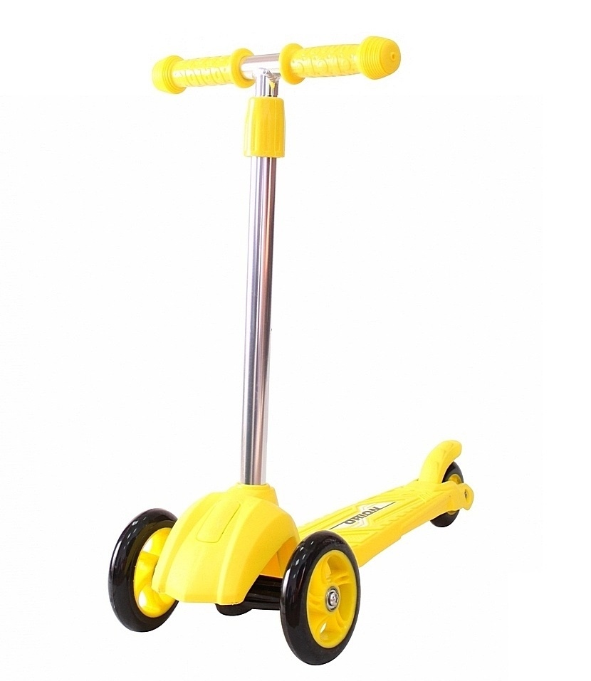 фото Самокат детский rt mini orion желтый r-toys