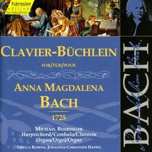 

BACH, J.S.: Clavier-Buchlein for Anna Magdalena Bach, 1725, 2 CD