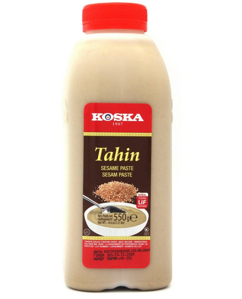 Кунжутная паста Koska Tahin sesame paste, 550 г