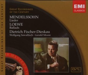 MENDELSSOHN, F., LIEDER - Fischer-Dieskau, Dietrich