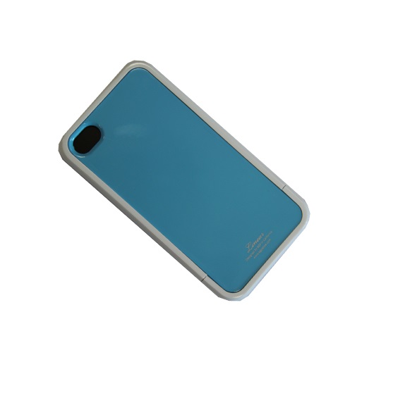 

Чехол Iphone 4, Iphone 4s пластик + защитная пленка <бело-голубой>, Прозрачный, iPhone 4