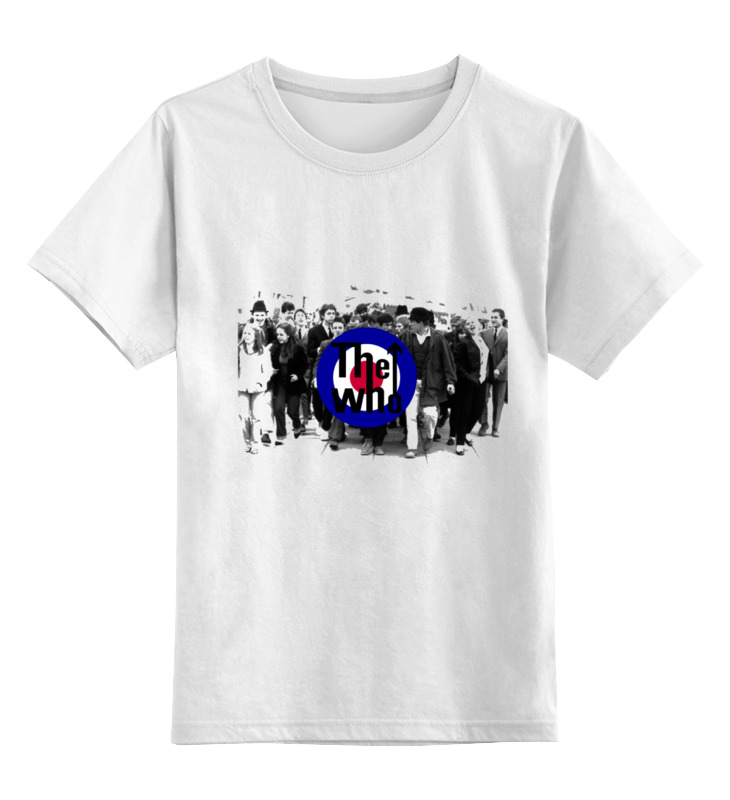 

Футболка детская Printio The who цв. белый р. 116, The who