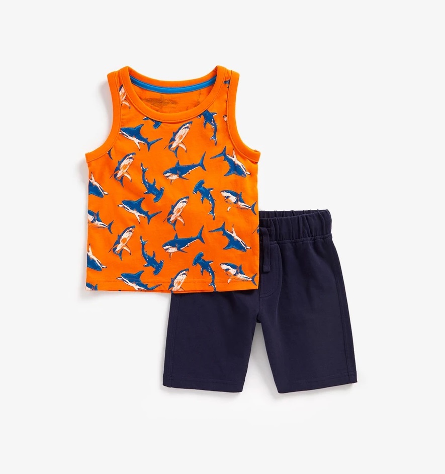 

Костюм повседневный Mothercare MC-BC329, оранжевый; синий, 134, MC-BC329