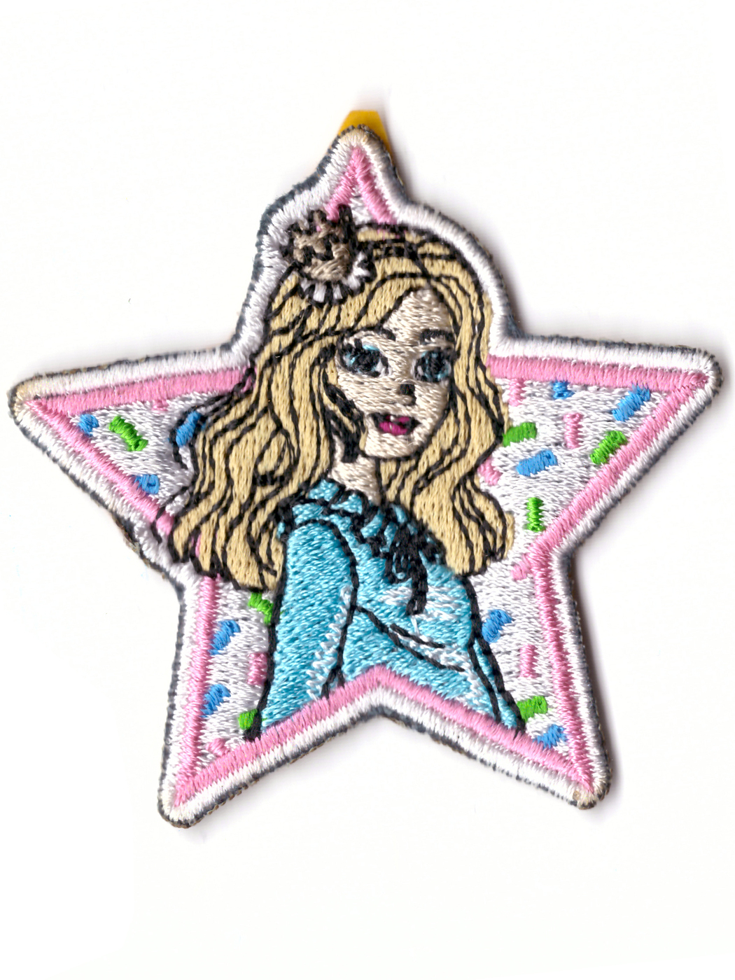 

Нашивка на одежду PrioritY Барби/ Barbie, звезда, Разноцветный
