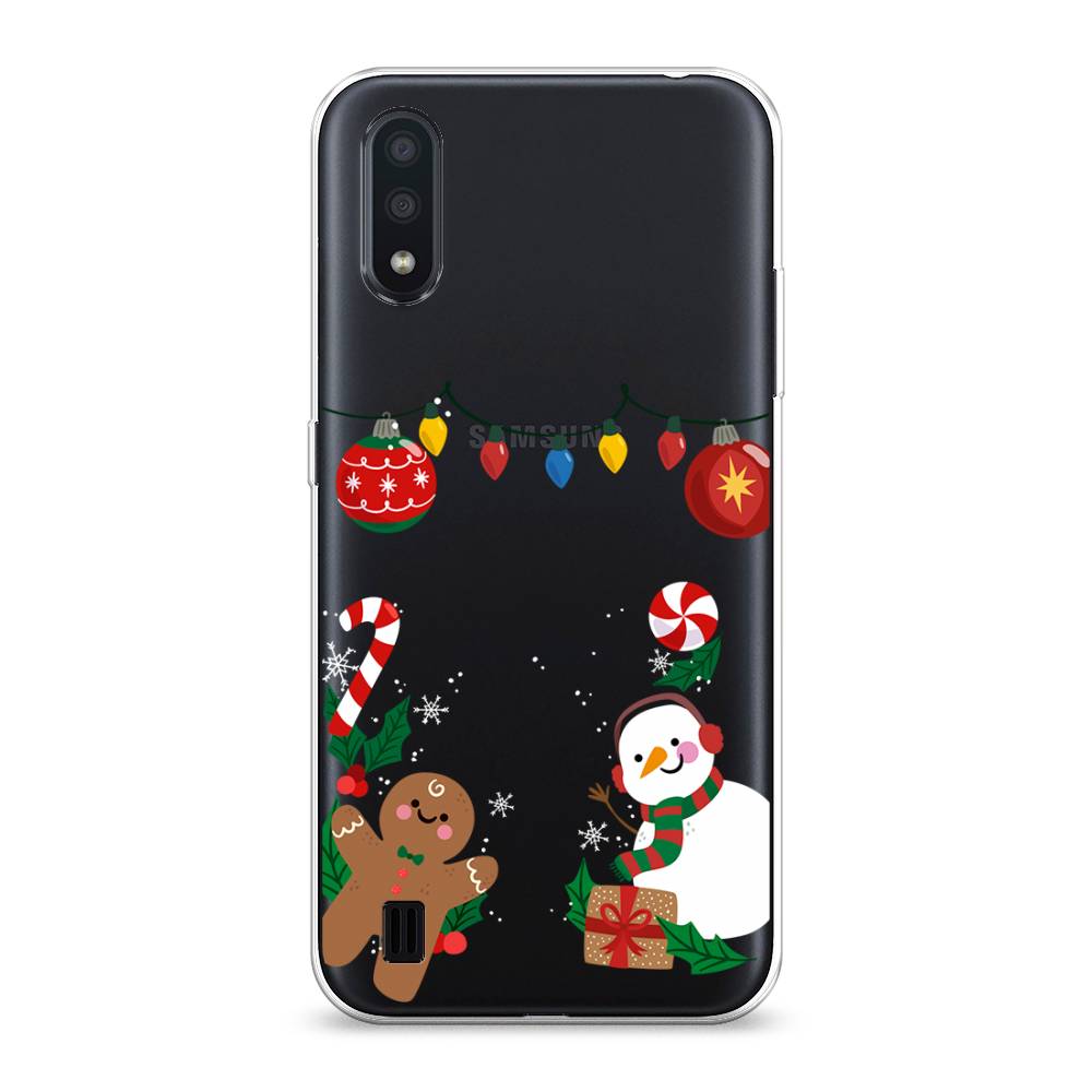 фото Чехол на samsung galaxy a01 "новогоднее настроение" case place