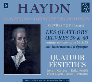 фото Haydn. quatuors a cordes / op.59 et op.60 - festetics arcana