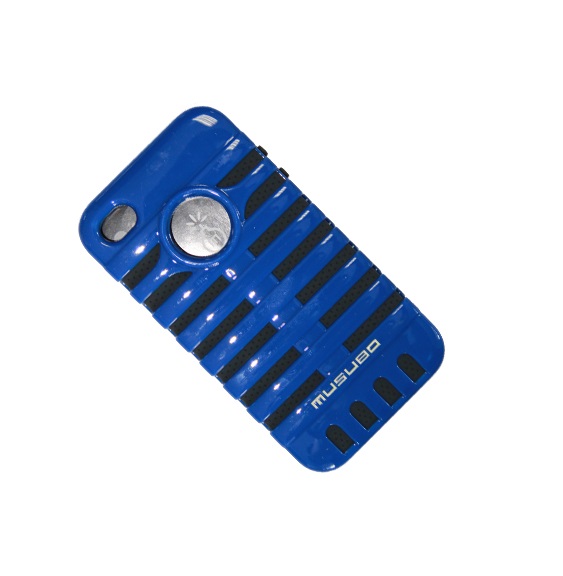 

Чехол Iphone 4/4s задняя крышка пластиковый Musubo ELVIS <синий>, iPhone 4