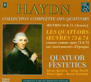 фото Haydn: collection complette des quatuors tome 8 arcana