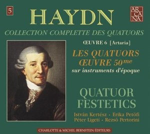 фото Haydn. quatuors a cordes / op.50 - festetics arcana