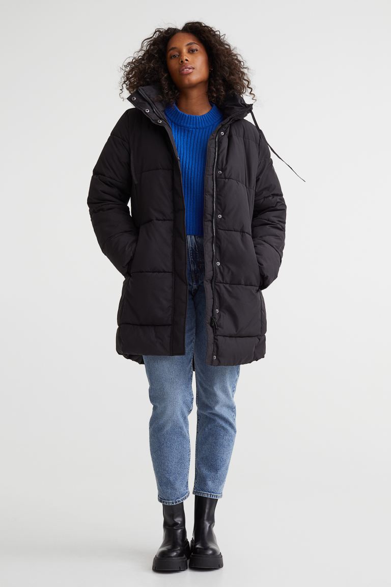 

Куртка женская H&M 0972342001 черная 2XL (доставка из-за рубежа), 0972342001