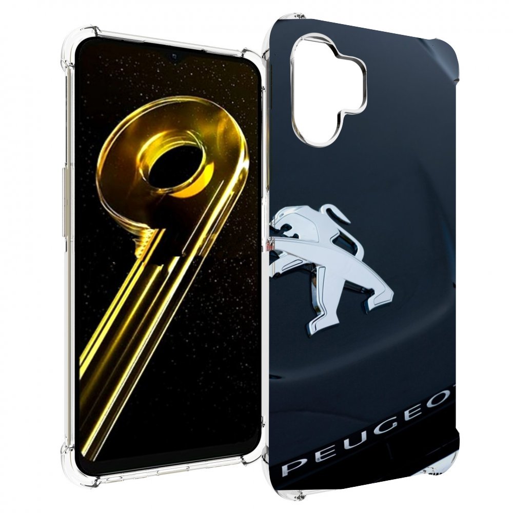 

Чехол бампер MyPads пежо peugeot 2 для Realme 10 5G противоударный, Прозрачный, Tocco