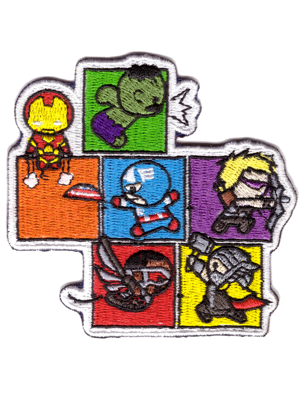 

Нашивка на одежду PrioritY Marvel / Каваи, Разноцветный