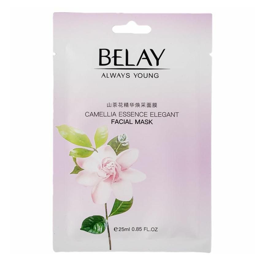 

Тканевая маска для лица Belay camellia essence elegant facial mask 25 мл
