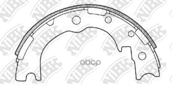 

Тормозные колодки NiBK fn0015