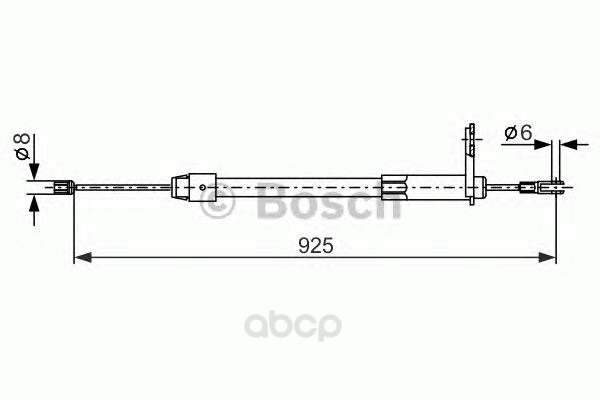 

Тормозной Трос Bosch 1987477846