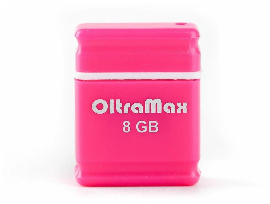 Флешка Oltramax 8 ГБ Pink (OM008GB-mini-50-W) 100042603513