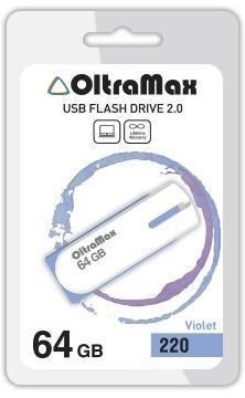 USB флэш-накопитель OLTRAMAX OM-64GB-220-фиолетовый