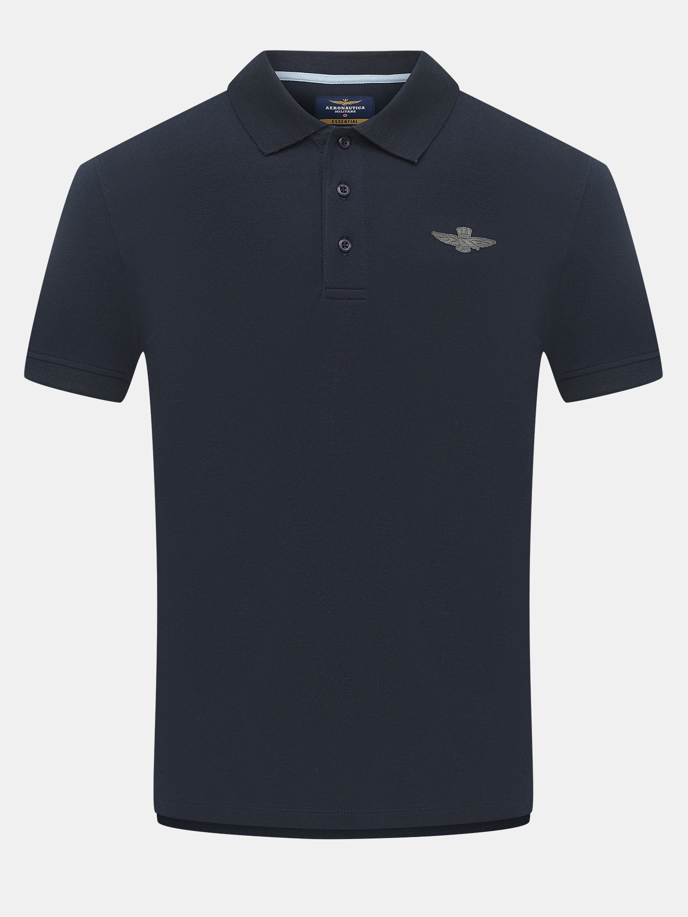 

Футболка мужская Aeronautica Militare 480719 синяя 52 RU, Синий, 480719