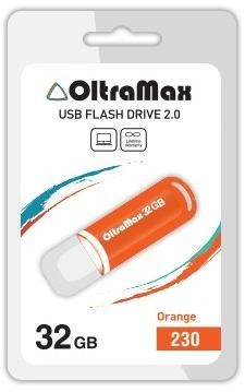 USB флэш-накопитель OLTRAMAX OM-32GB-230-оранжевый