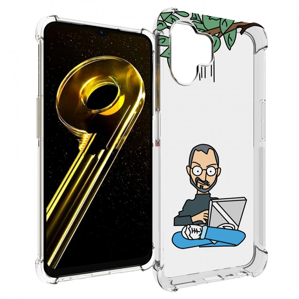 Чехол бампер MyPads программист для Realme 10 5G противоударный