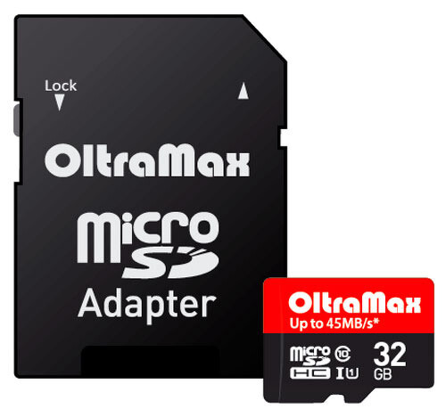 Карта памяти OltraMax OM032GCSDHC10UHS-1-ElU1