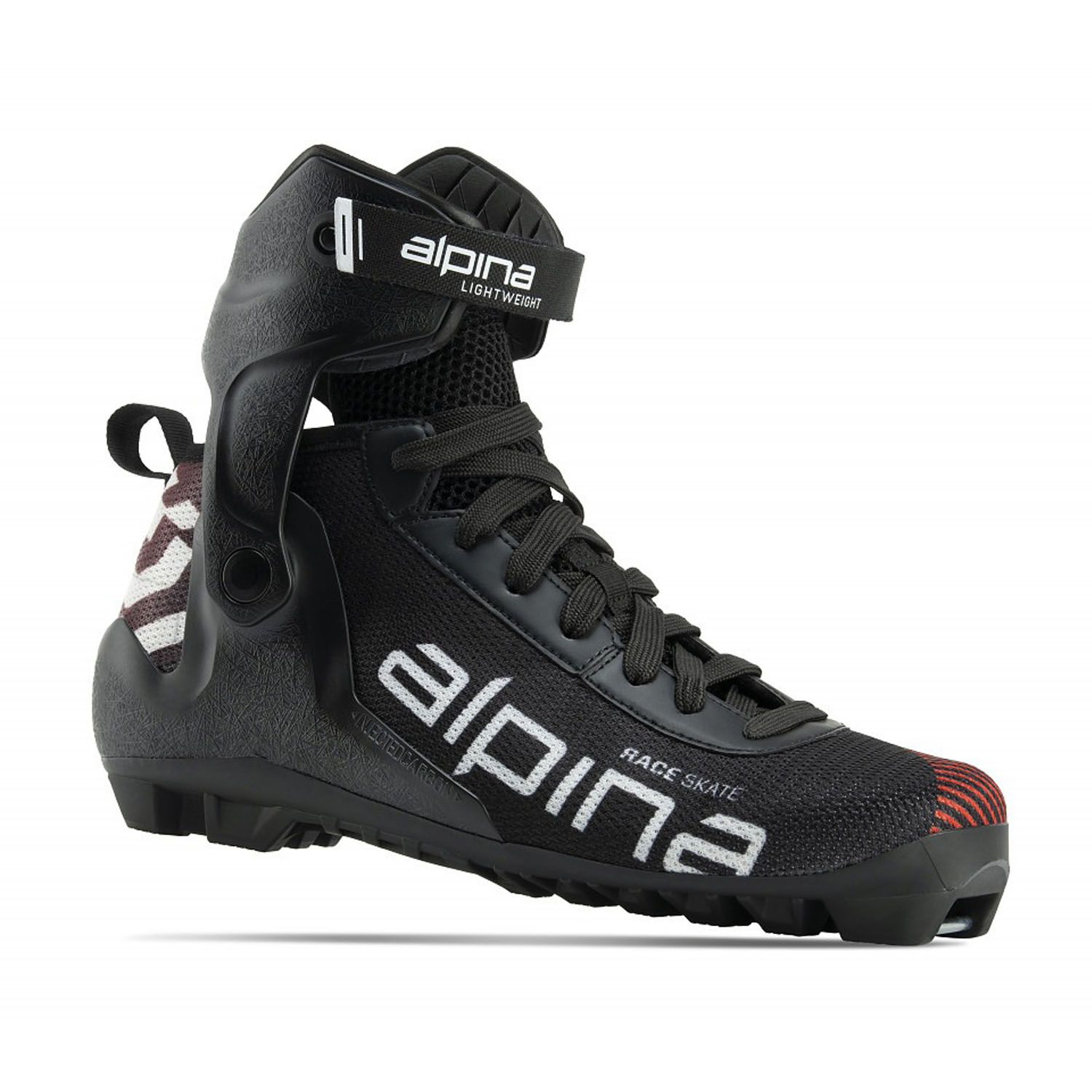 Ботинки Для Лыжероллеров Alpina 2022-23 R Sk Sm Black/White 37 EU
